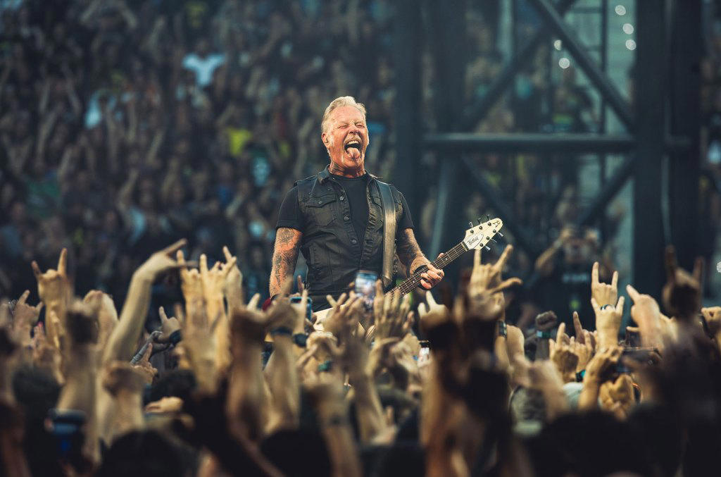 Metallica Set Off Richter Scale After Playing Hokies Game Day Hype Song at Virginia Tech Stadium