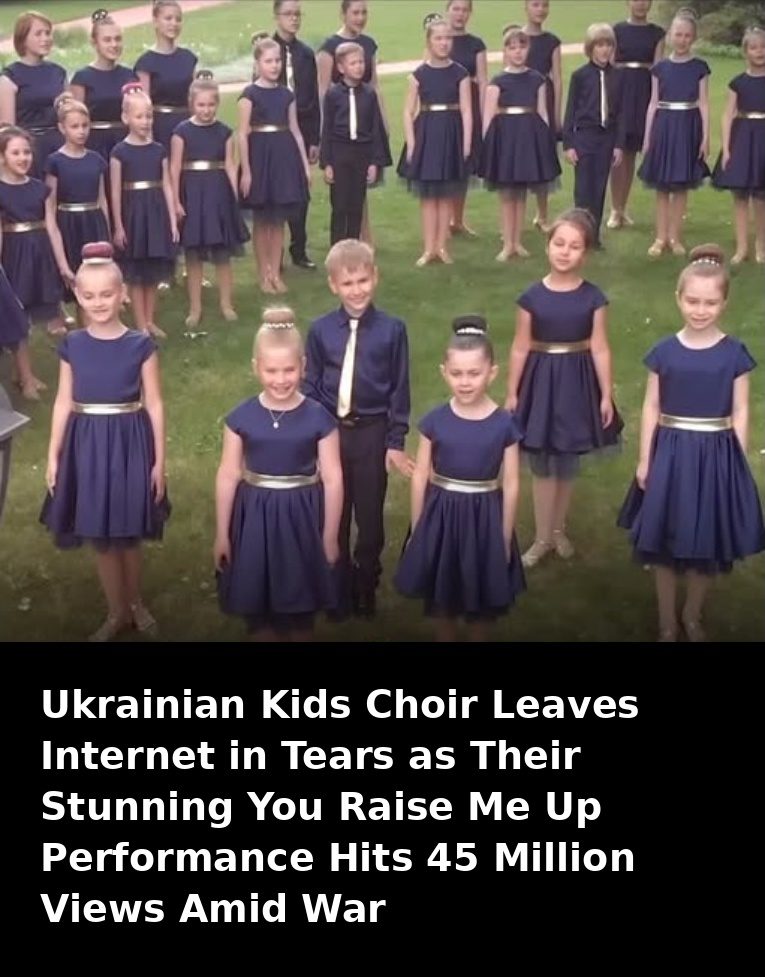 COLOR MUSIC children’s choir with the original supplied headline.